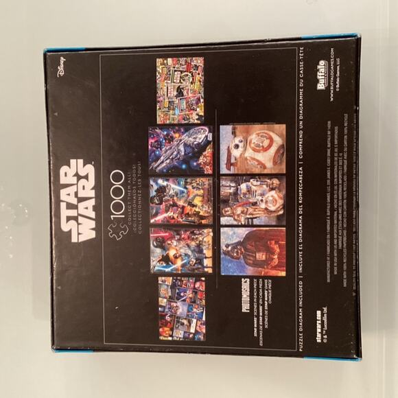 Star Wars 1000 Piece Puzzle by Buffalo and Disney. NWOT and sealed. - Picture 2 of 3